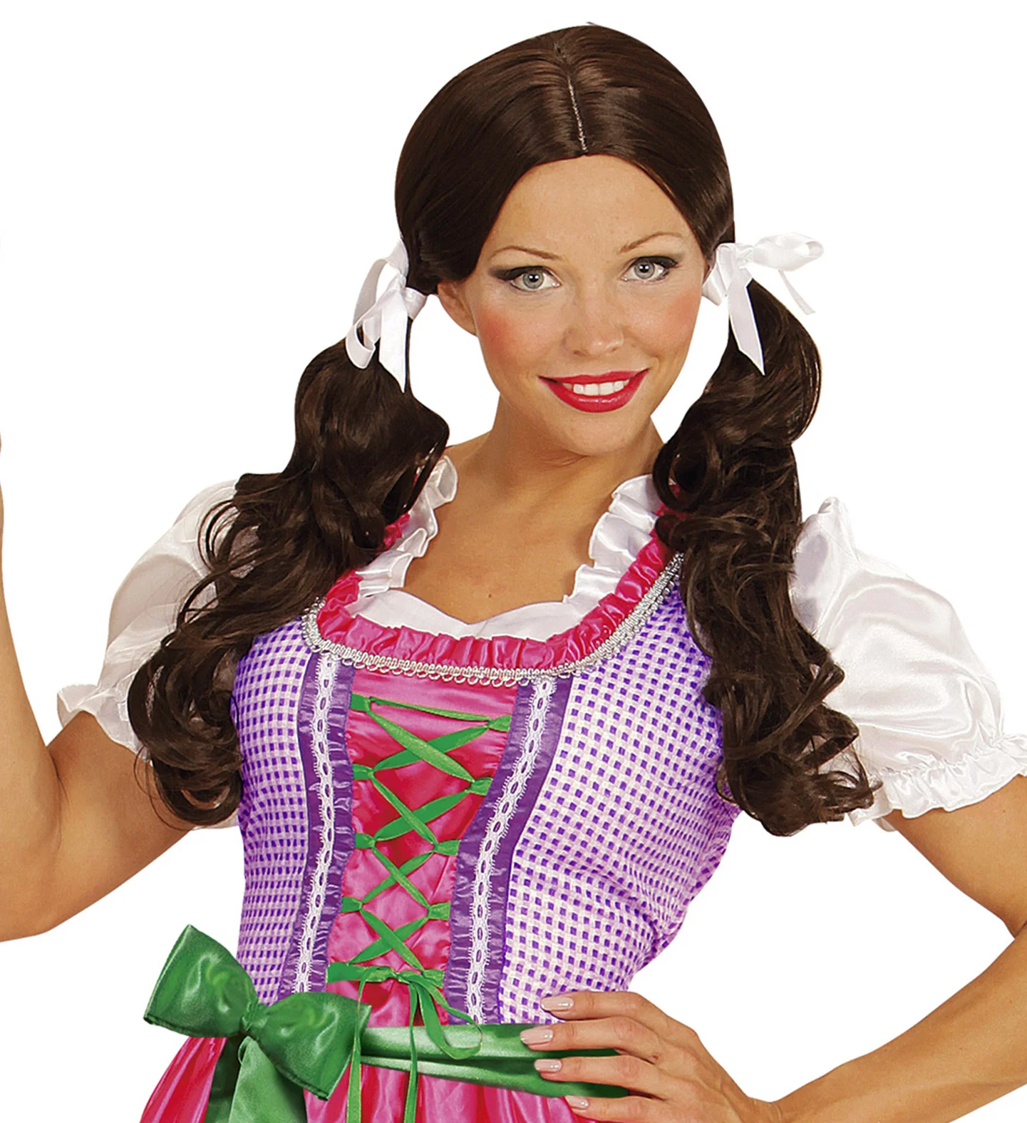 pruik droomhaar gisele bruin - Image 3