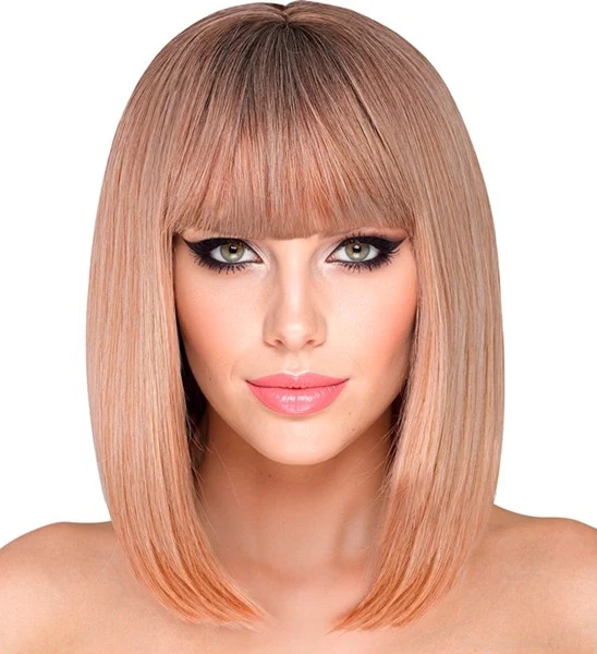 Pruik droomhaar layla blond amber