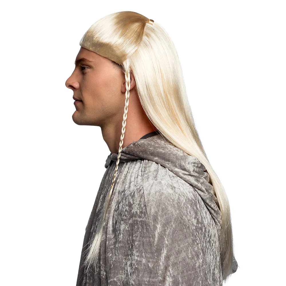 Elfen pruik lang blond - Image 2