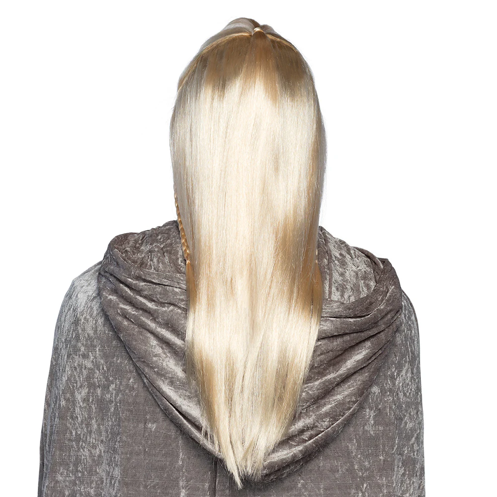 Elfen pruik lang blond - Image 3