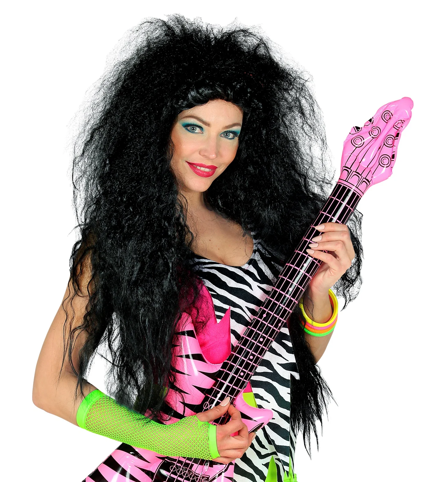 Rockster pruik zwart dames
