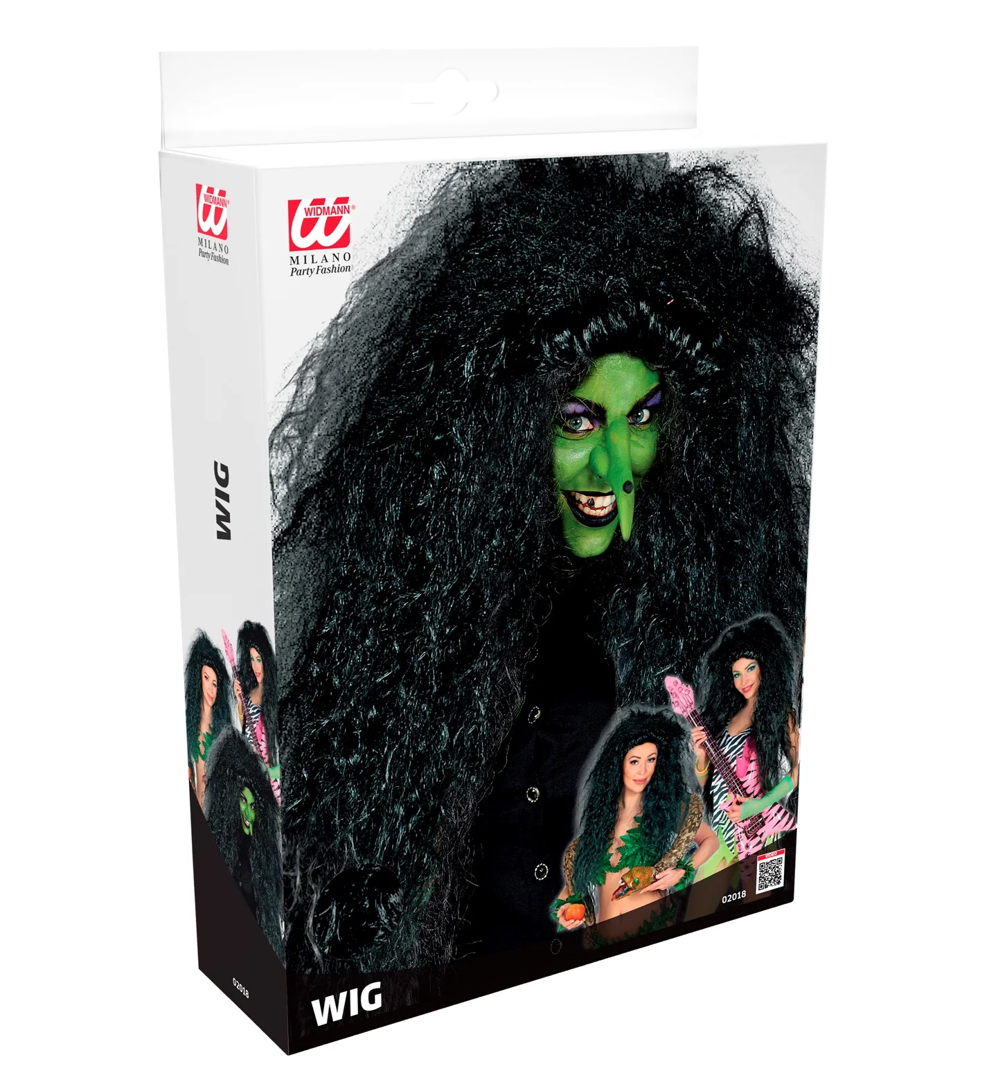 Rockster pruik zwart dames - Image 6
