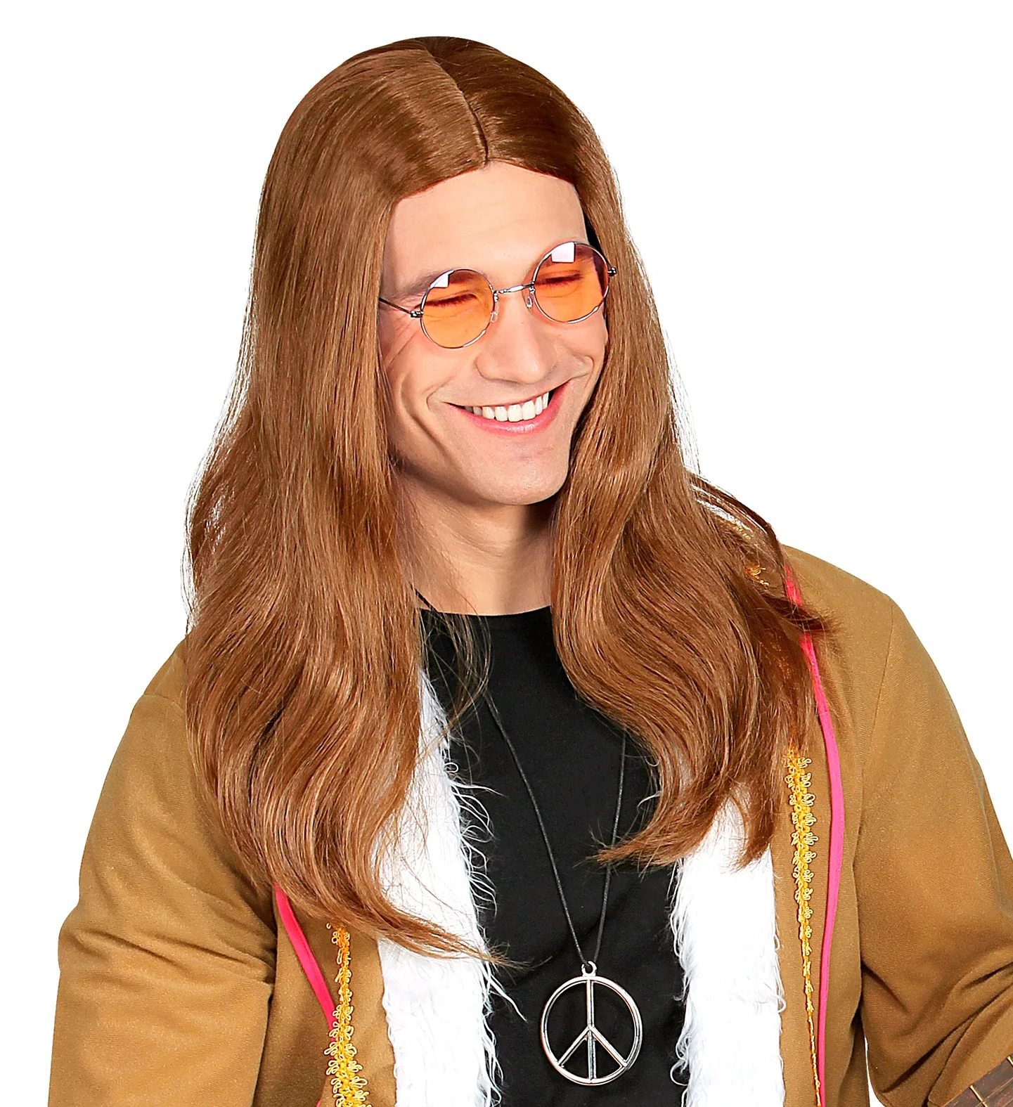 Hippie pruik Groovy dude - Image 3
