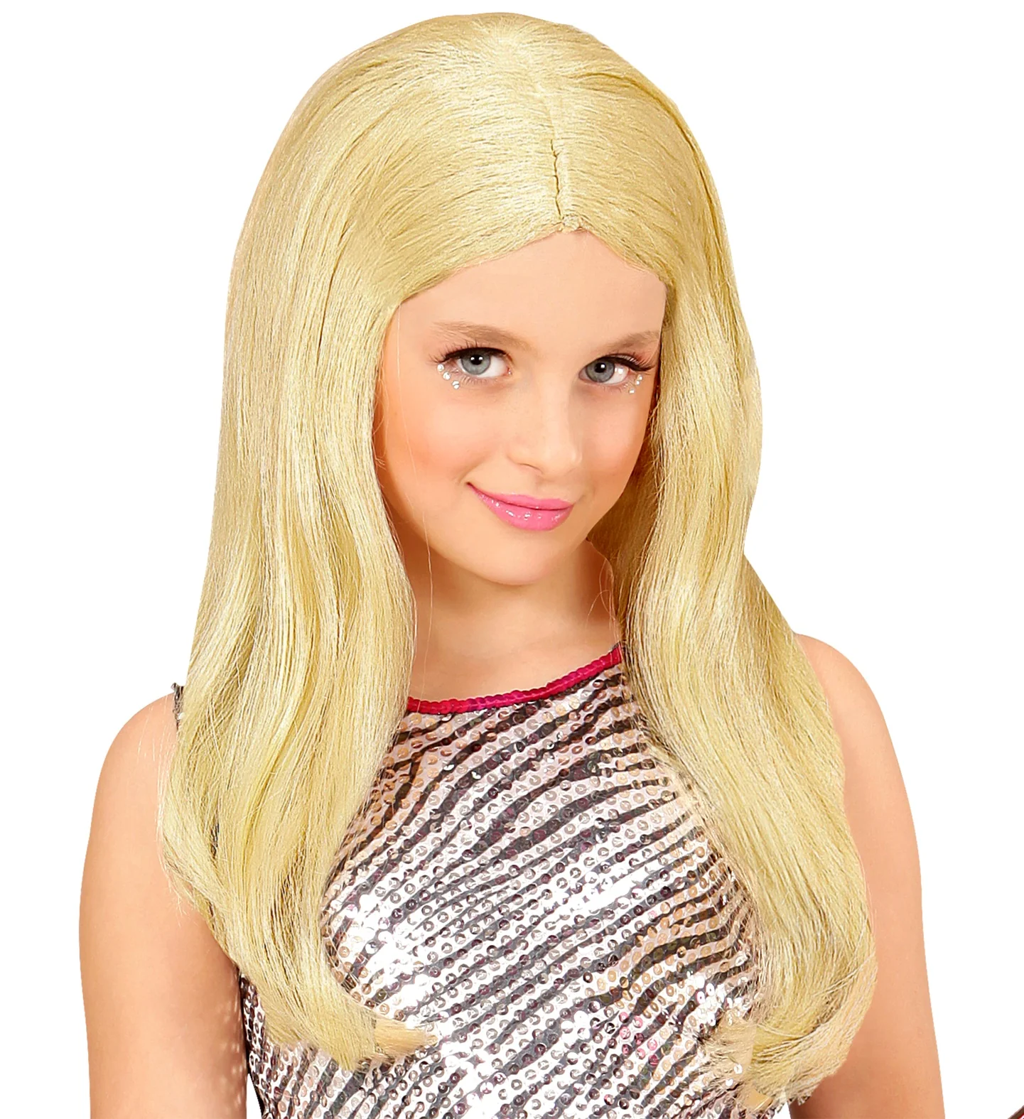 Pruik, Hanna Blond Kind - Image 2