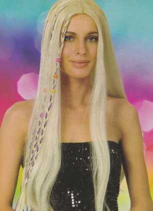 Pruik happy girl blond - Image 2