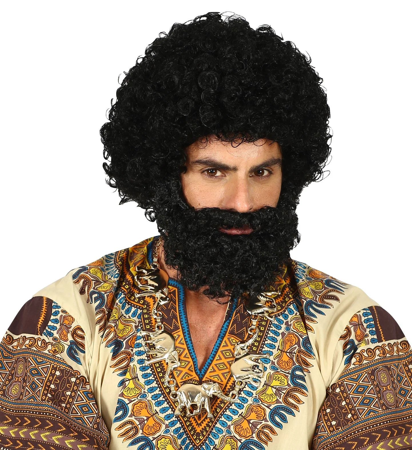 Jerome pruik met baard - Image 3