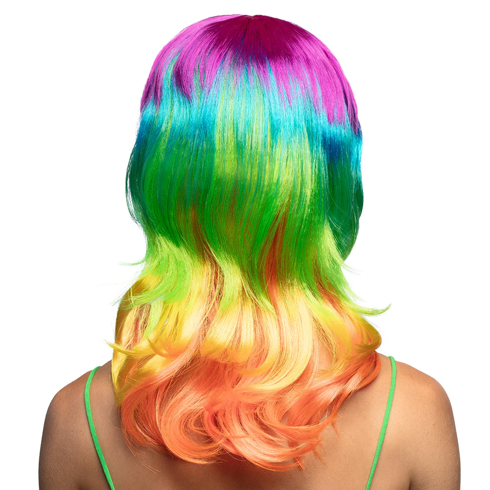 Pruik Kandy regenboog - Image 3
