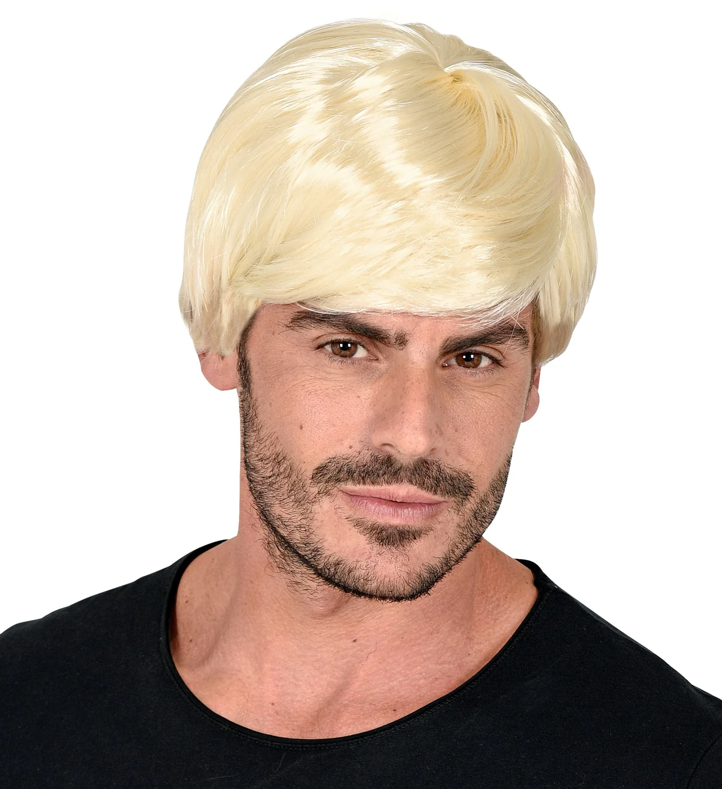 Blonde karakter pruik heren - Image 2