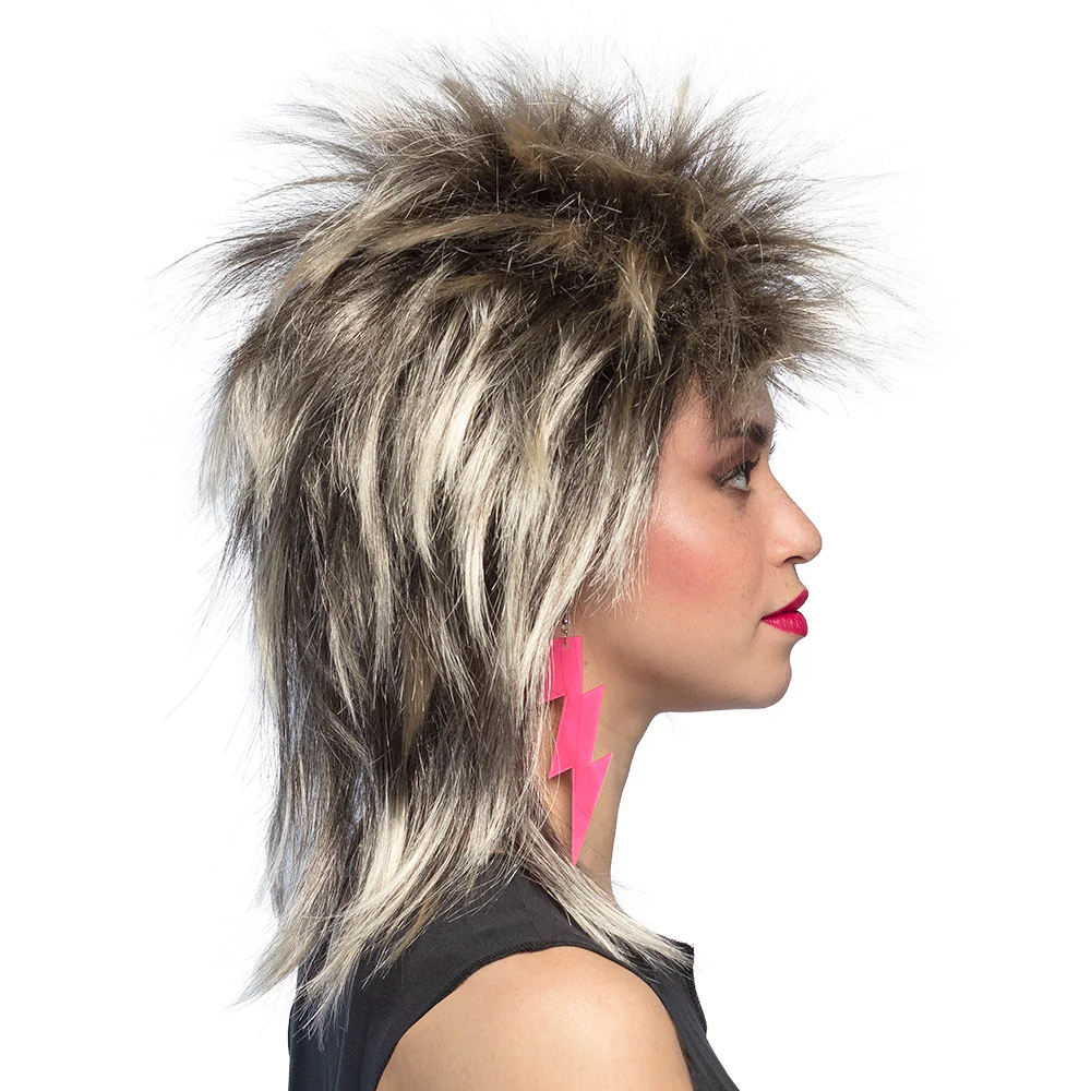 Rock pruik Kimberly bruin/blond - Image 2