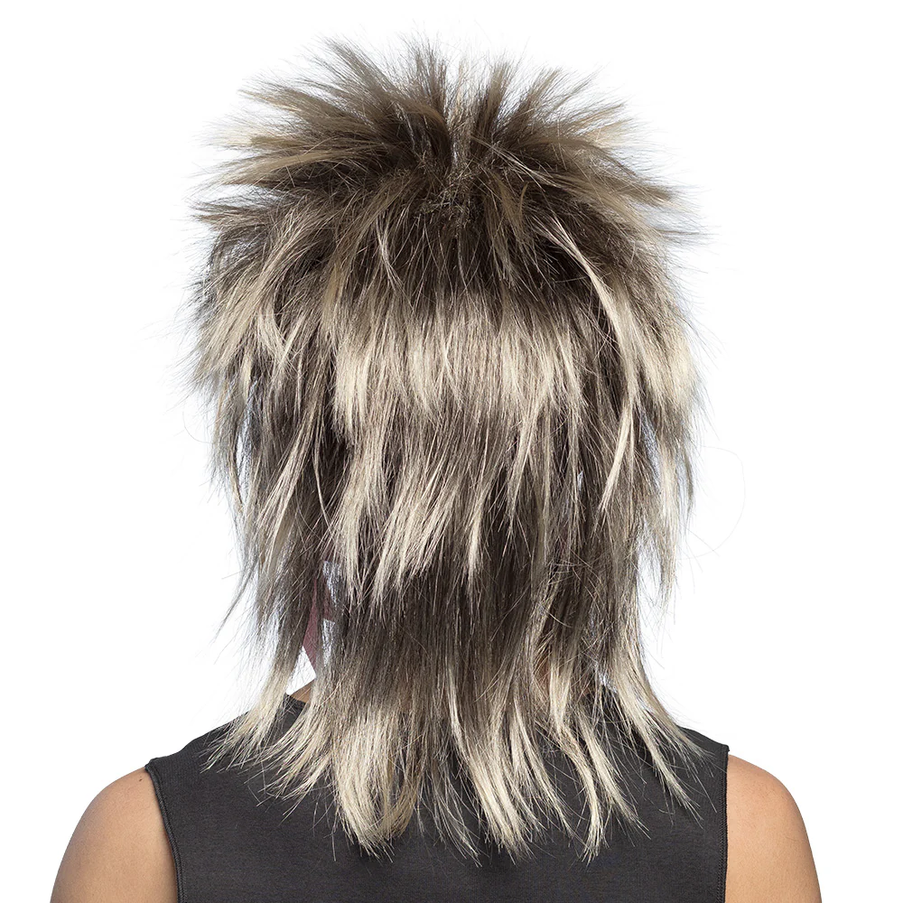 Rock pruik Kimberly bruin/blond - Image 3