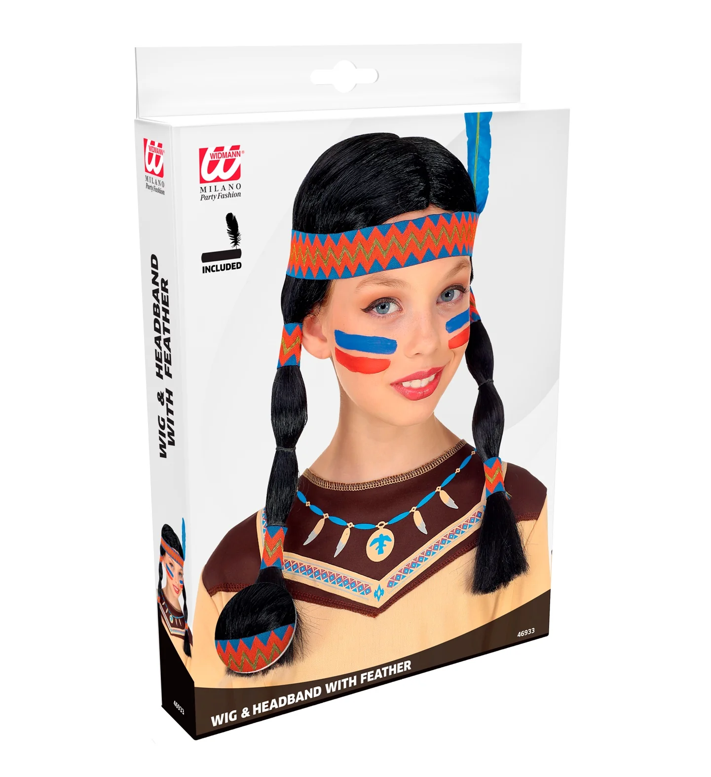 Pruik indiaanse voor kinderen - Image 3