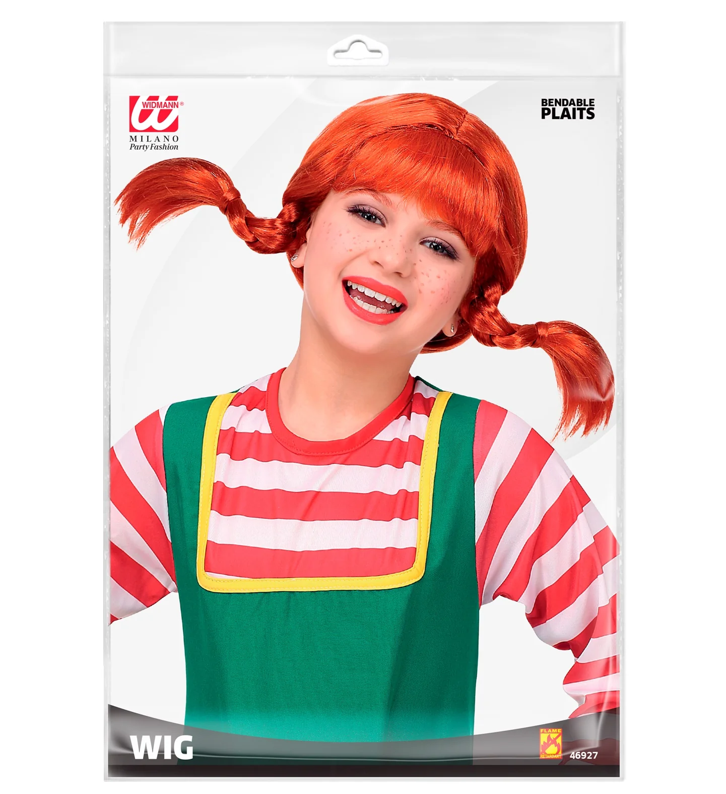 Pipi pruik voor kinderen - Image 3