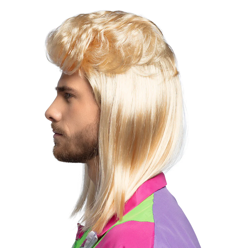 Pruik Larry blond nee kids matje - Image 3