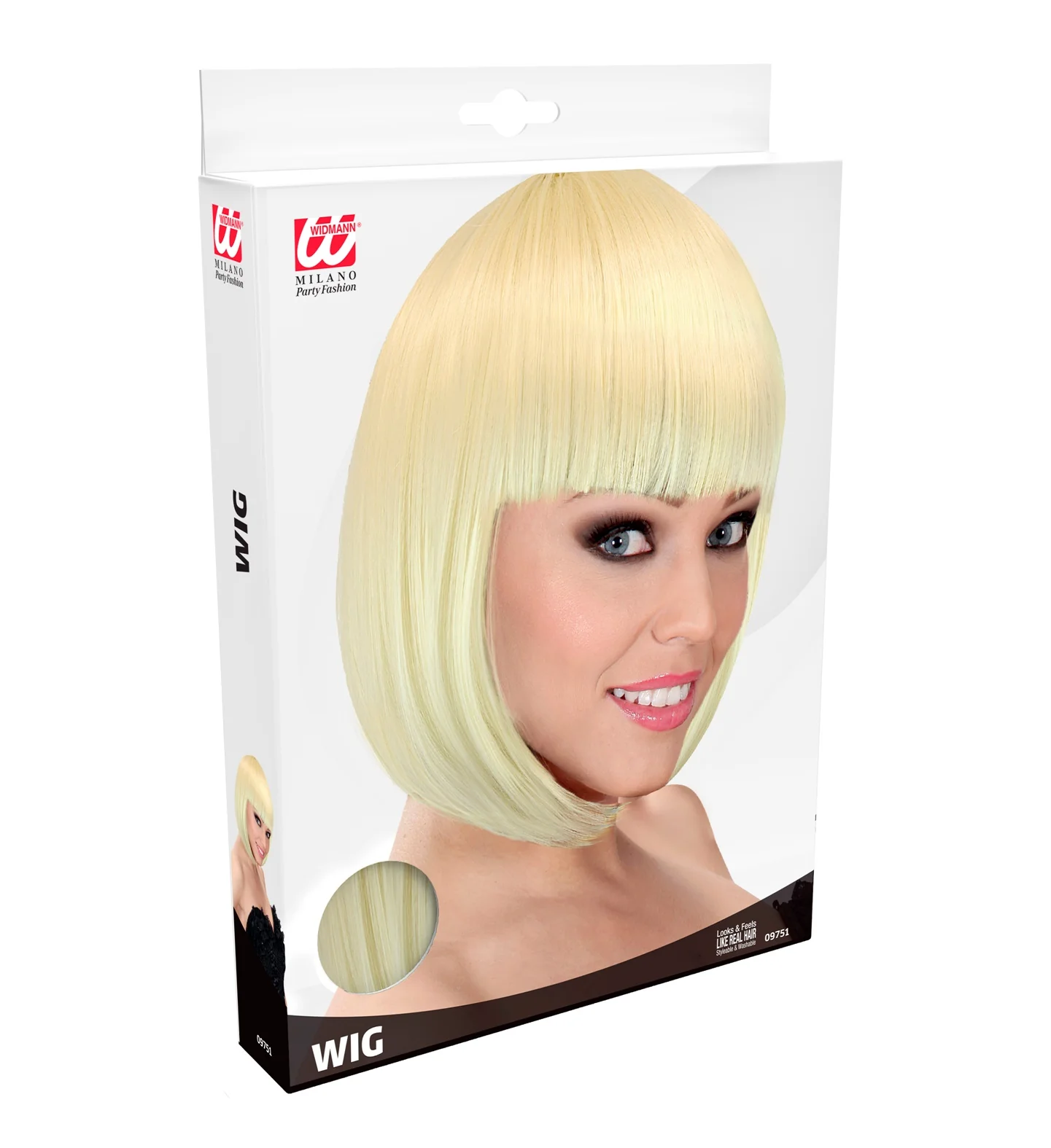 Pruik Lou Lou blond - Image 2