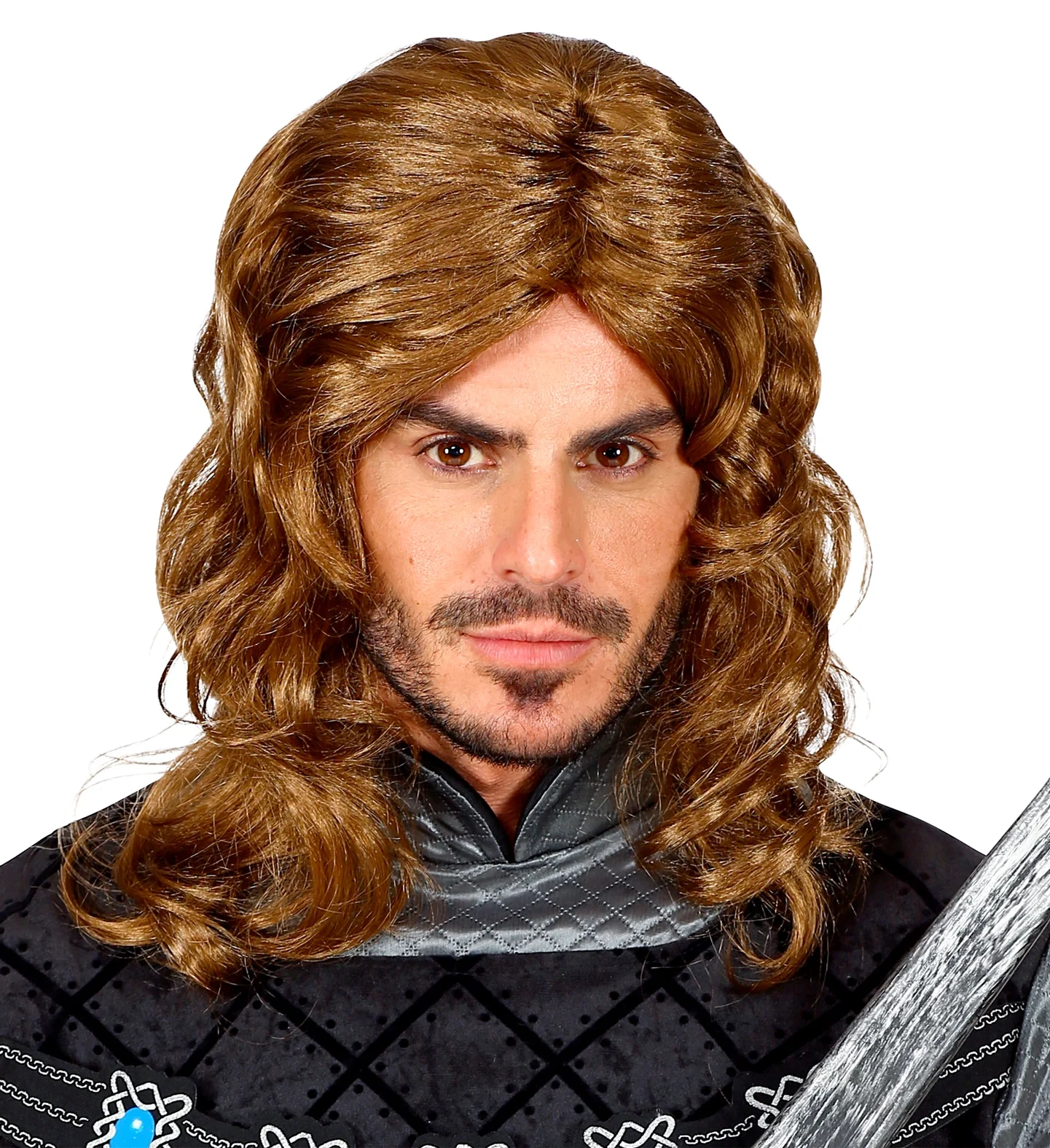 Viking pruik voor volwassenen - Image 3