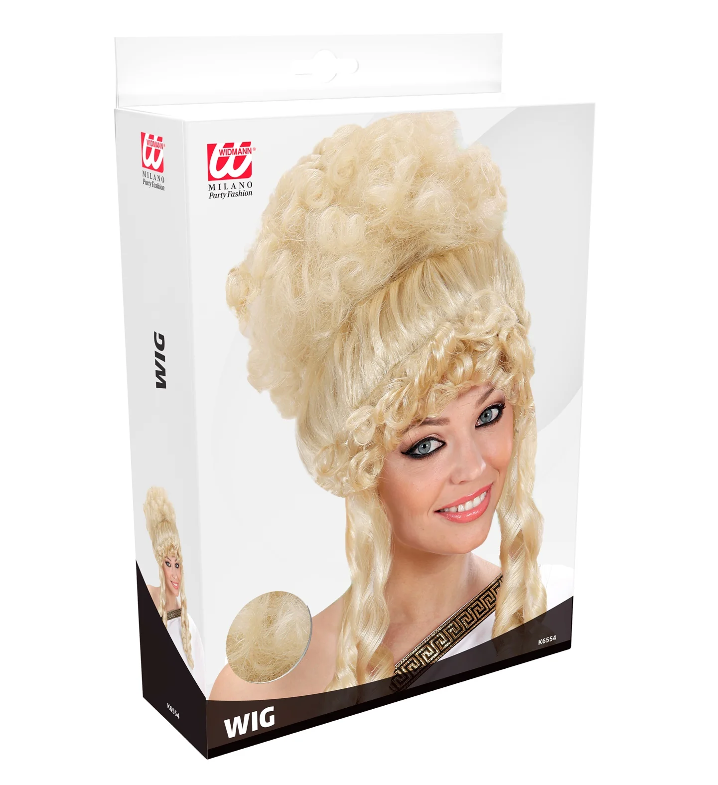 pruik olympische godin blond - Image 3