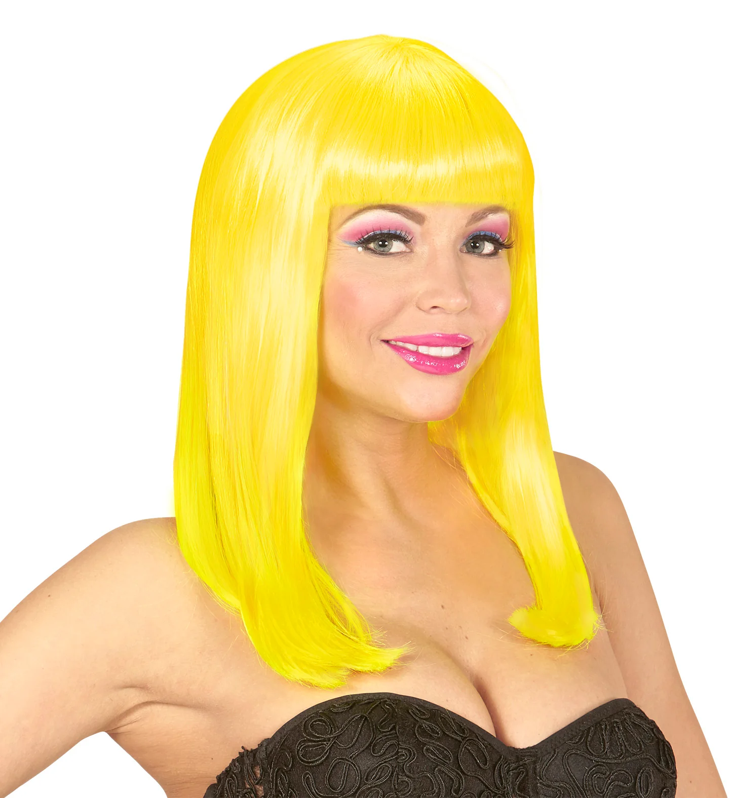 Pruik, Patsy Neon Geel