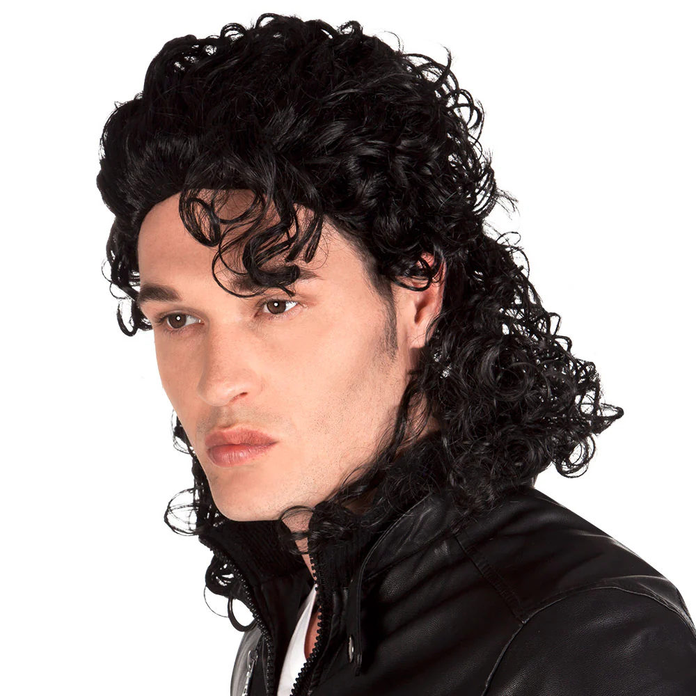 Michael Jackson pruik Popstar