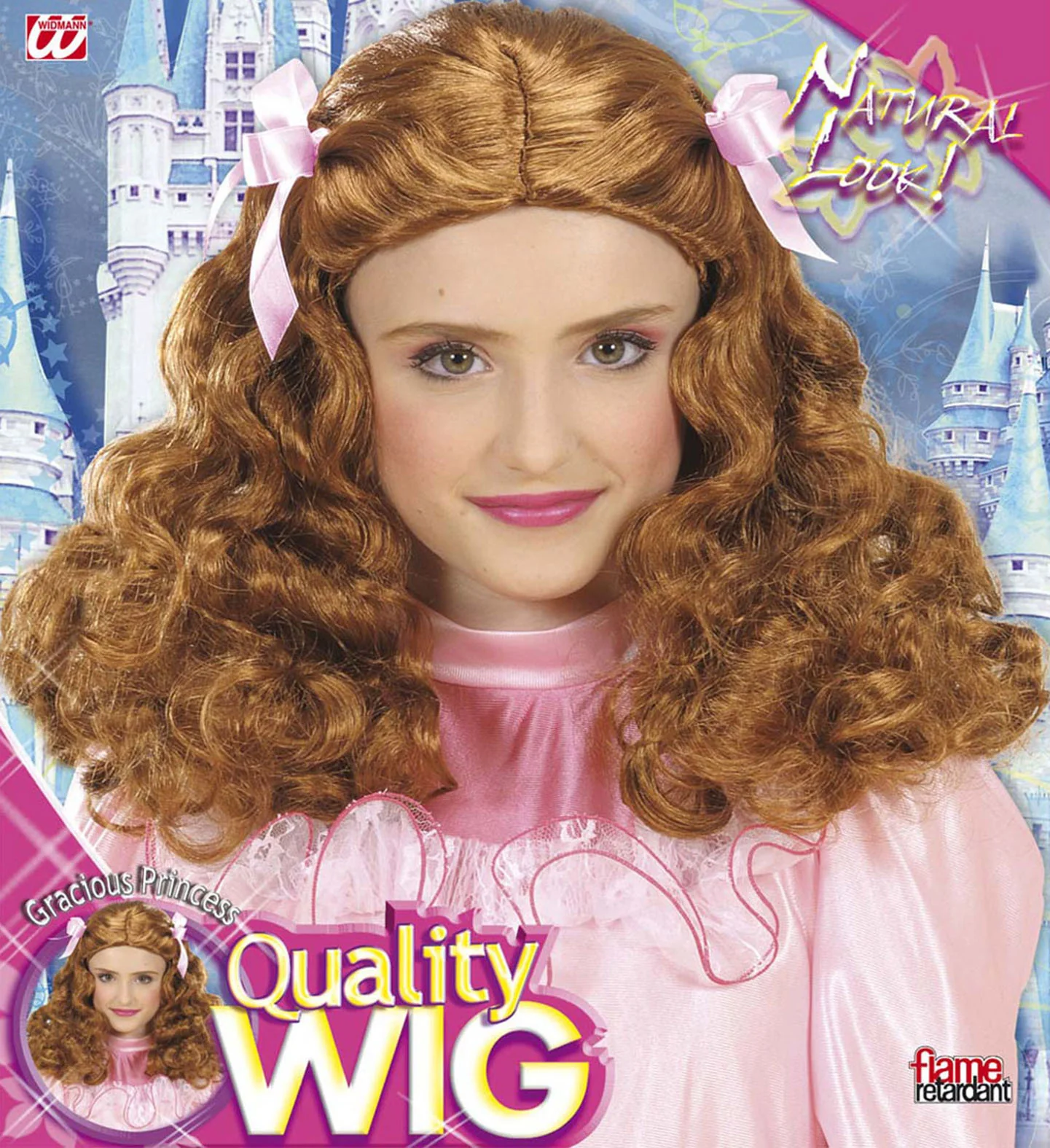 Prinsessen pruik licht bruin Isabella - Image 2
