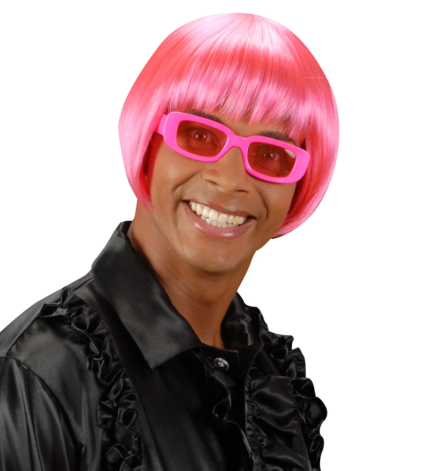 pruik rave roze - Image 2