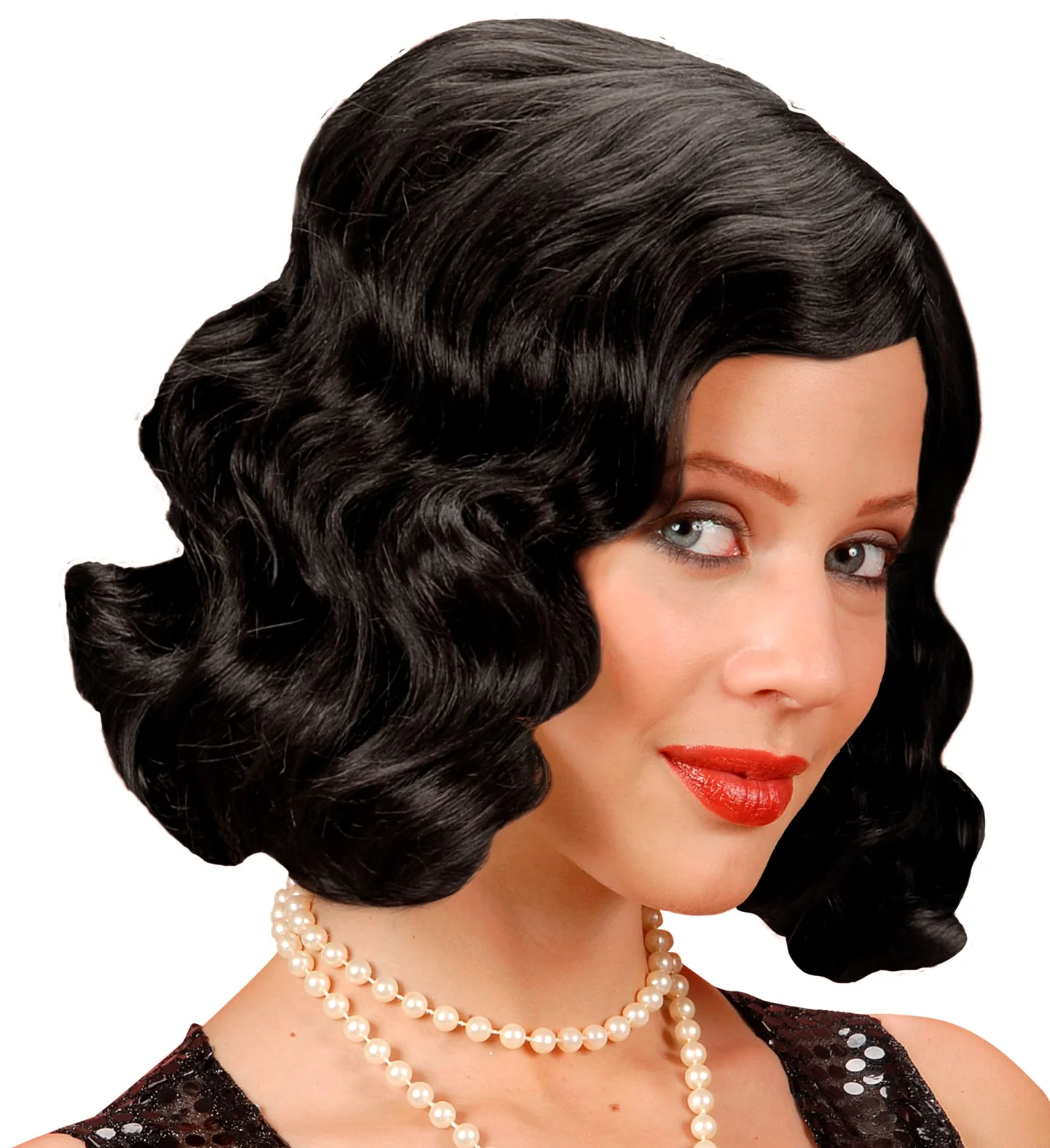 pruik roaring 20s zwart - Image 3