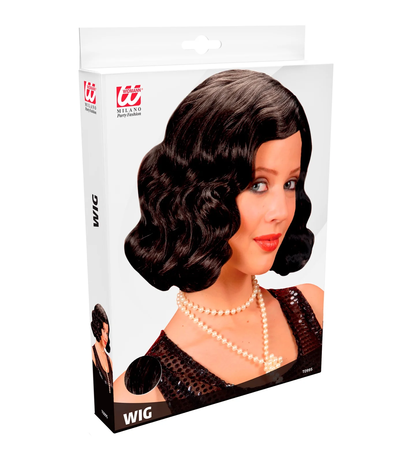 pruik roaring 20s zwart - Image 4
