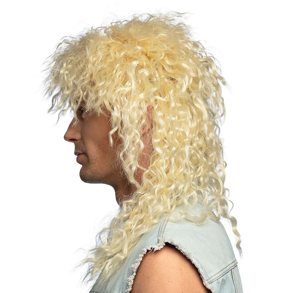 Blonde rocker pruik Star - Image 2