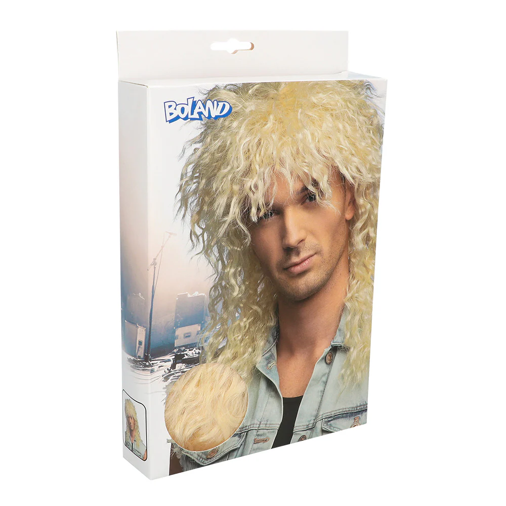 Blonde rocker pruik Star - Image 4
