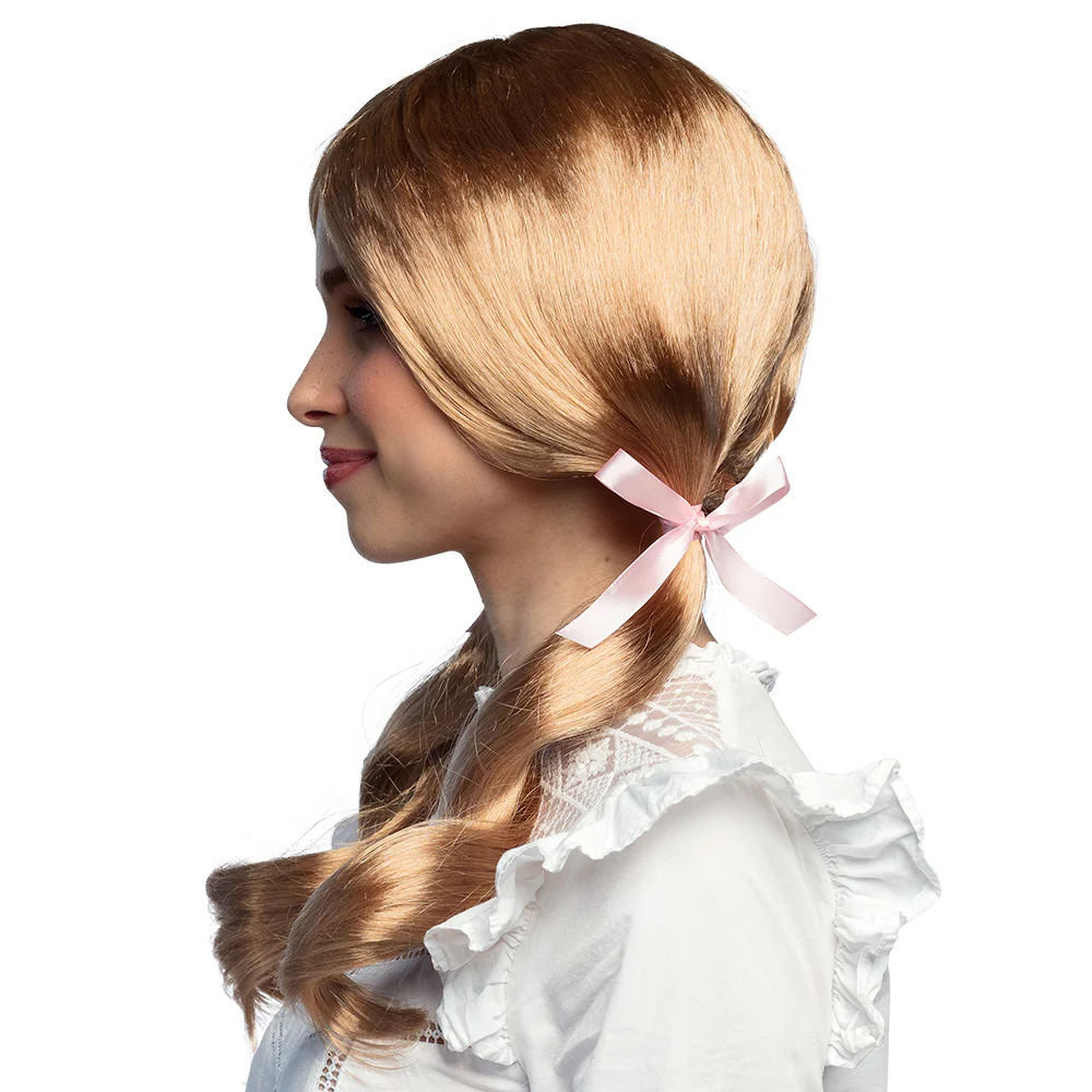 Pruik Schoolmeisje strawberry blond - Image 3