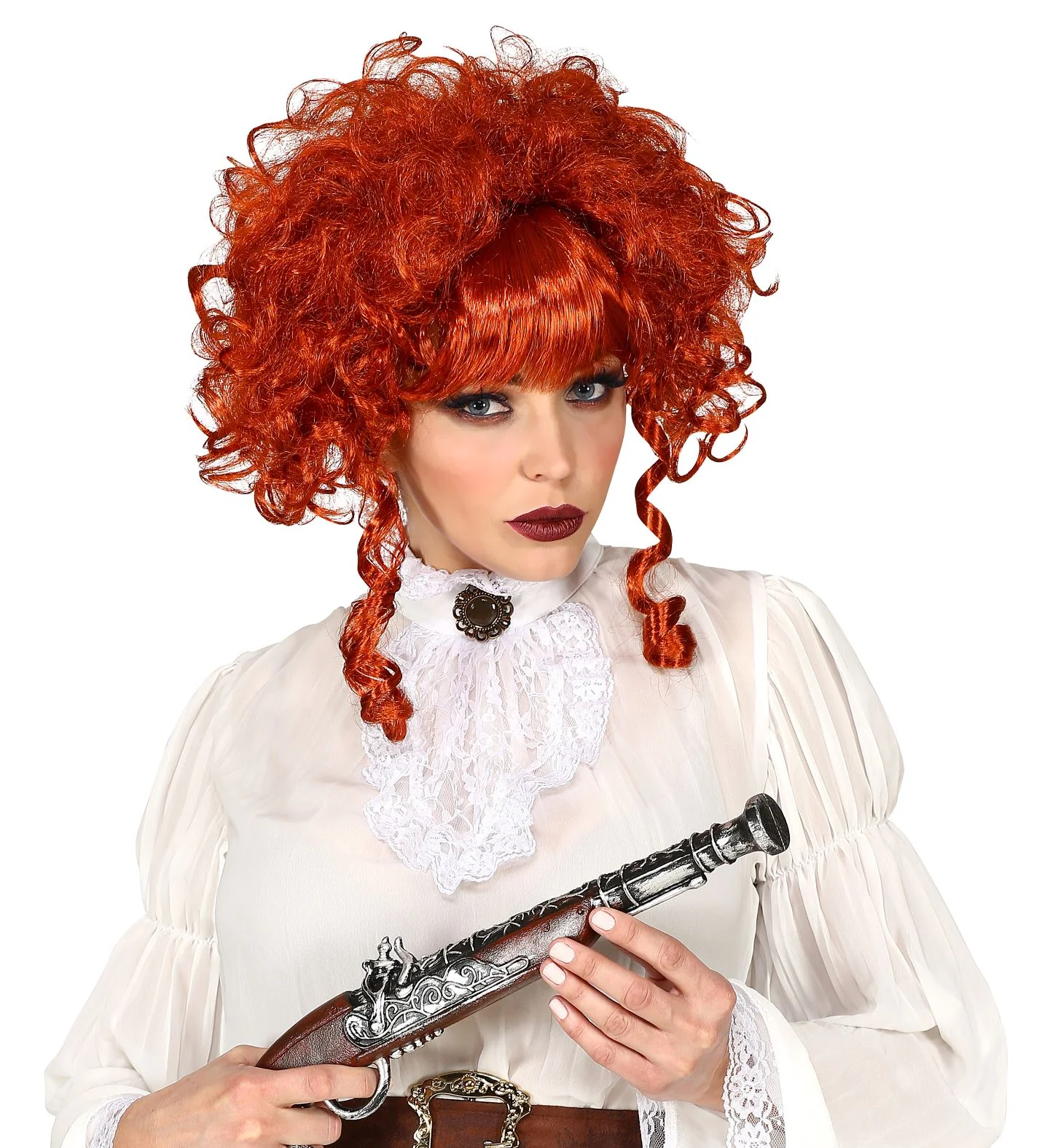 Victoriaanse steampunk pruik - Image 4