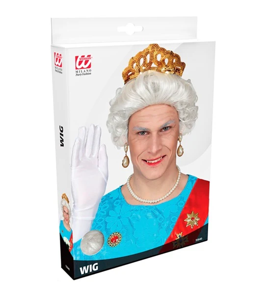 Pruik Queen Elisabeth - Image 3