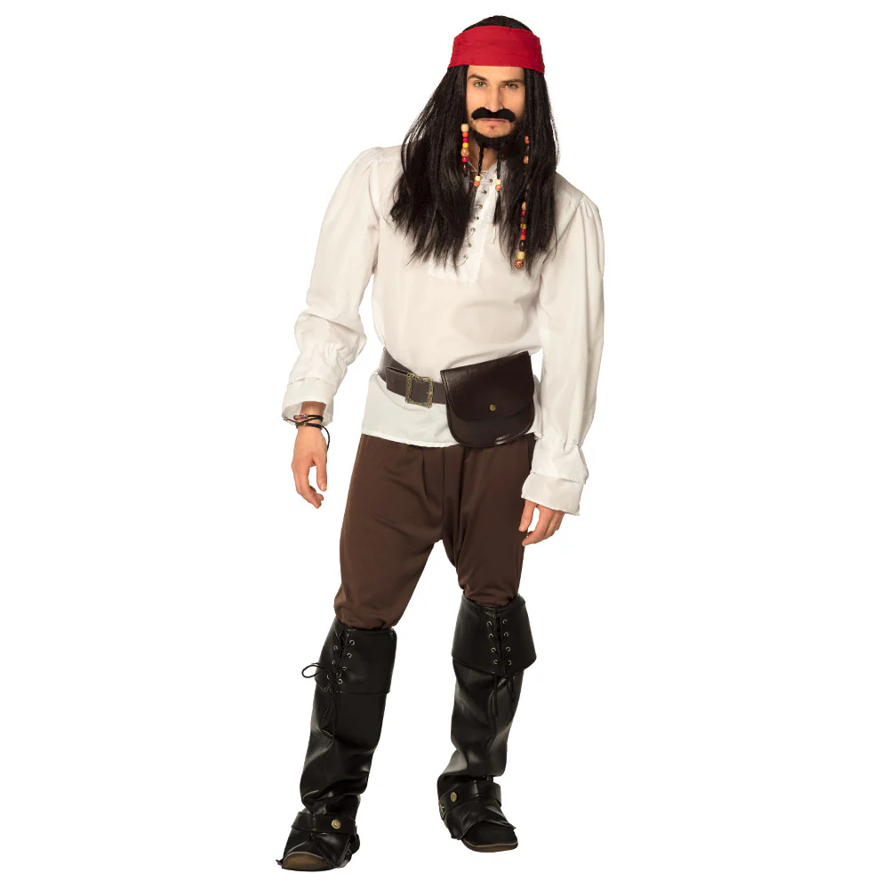 Piraten pruik Pirates of the Carib Jack Sparr - Image 2