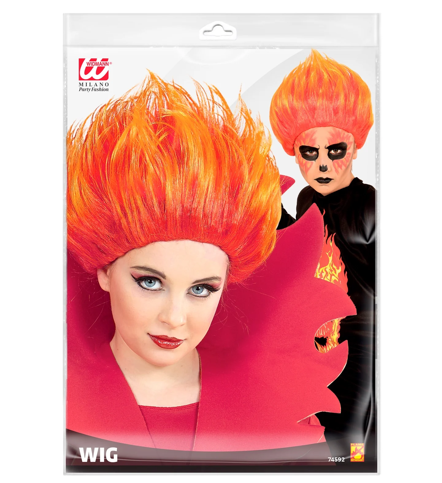 Kinder Pruik Vlammend Vuur - Image 6