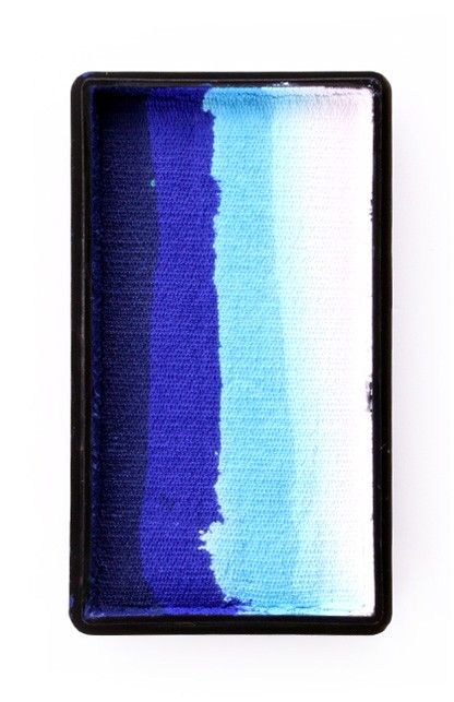 Splitcake blauw tinten-wit 28gram