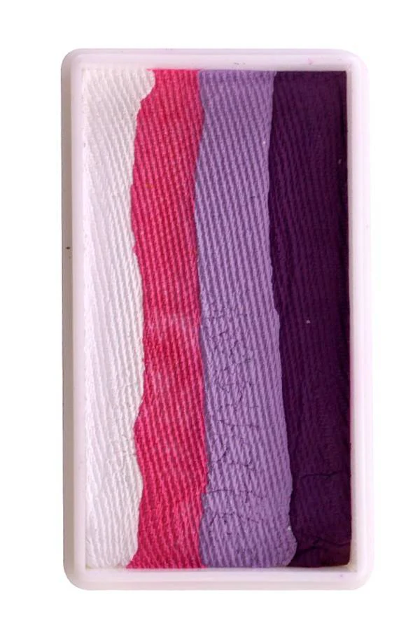 Splitcake paars-lila-roze-wit 28gram