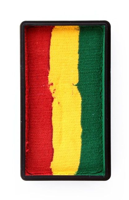 Splitcake rood-geel-groen 28gram