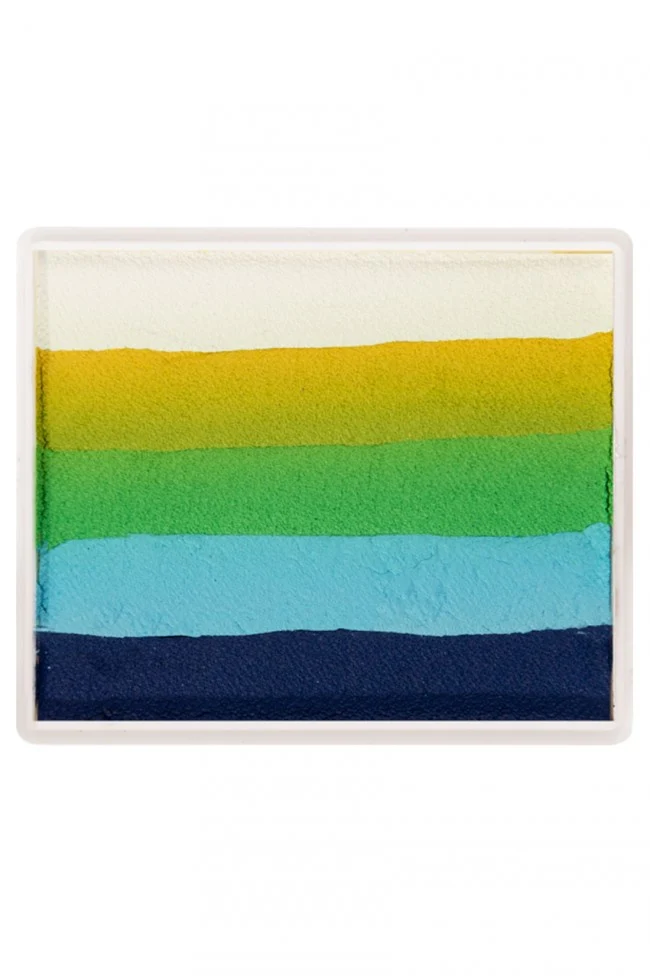 Spliktcake 50gram blauw-groen-wit