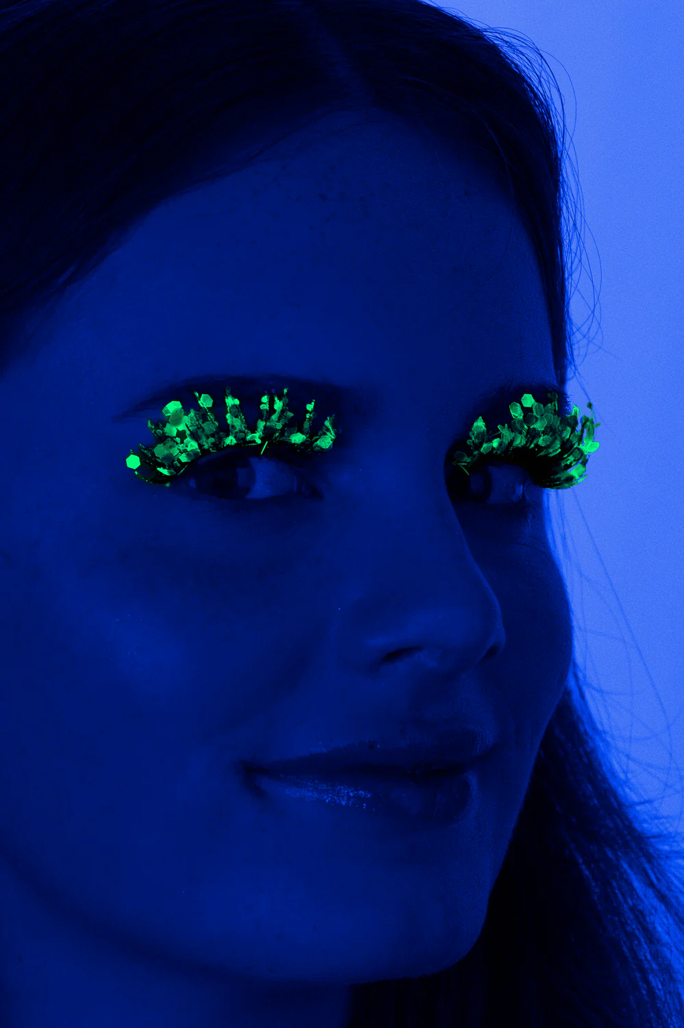 PXP lichtgevende glitter wimpers zeemeermin - Image 2