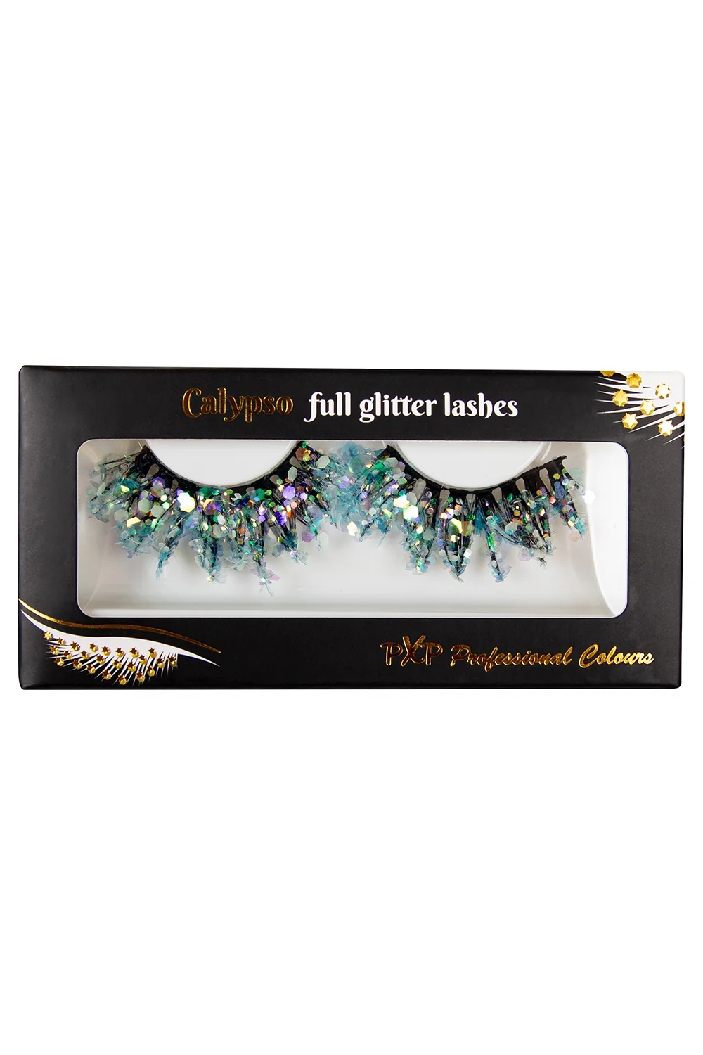 PXP lichtgevende glitter wimpers zeemeermin - Image 3