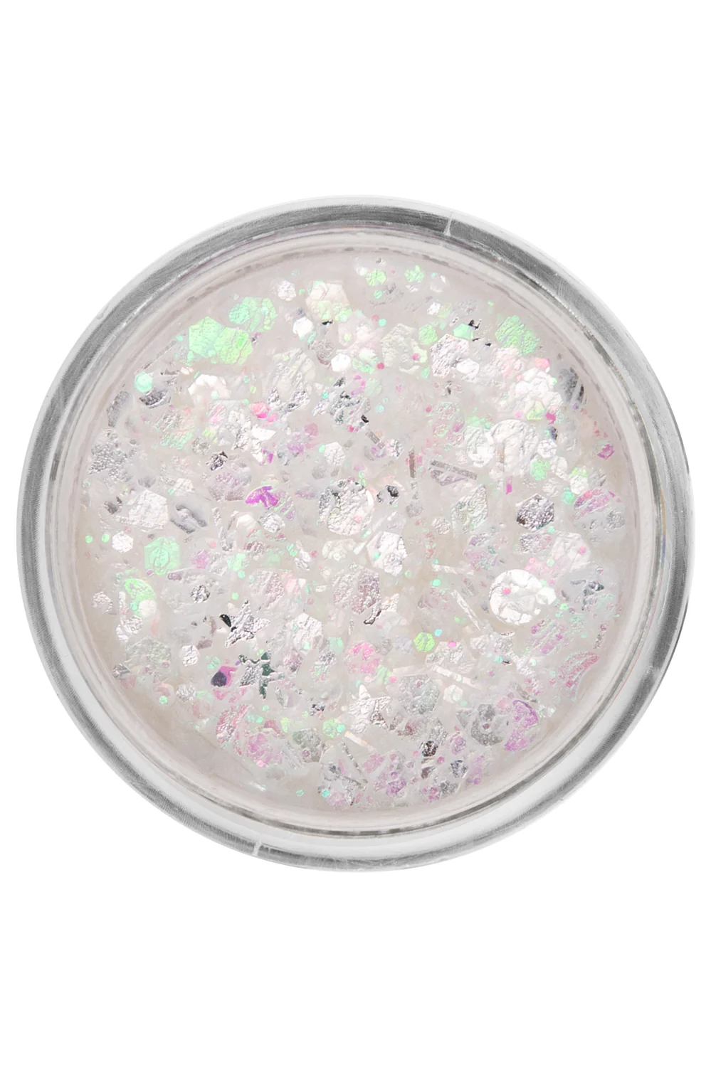 PXP Pressed chunky glitter creme ijsberg wit 10 ml