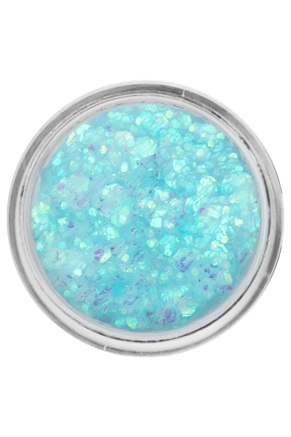 PXP Pressed chunky glitter creme ijsblauw kameleon 10 ml
