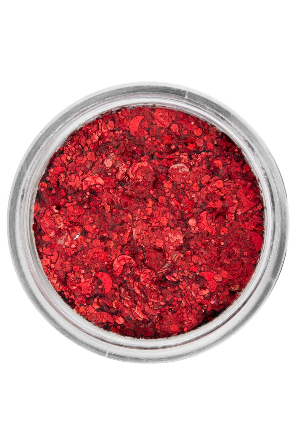 PXP Pressed chunky glitter creme koraalrood 10 ml