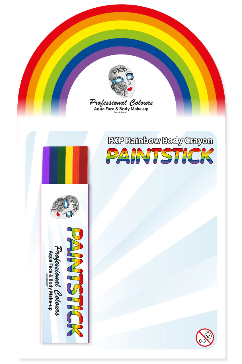 PXP Regenboog-stick op kaart