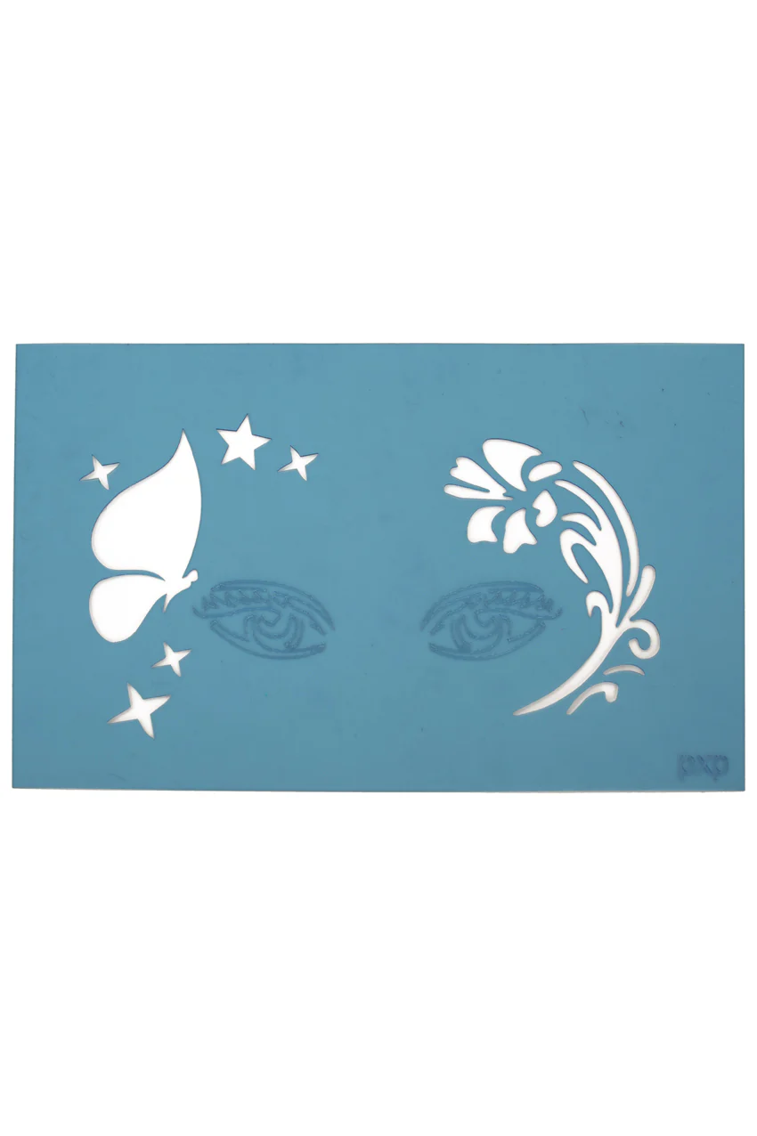 PXP schmink sjabloon butterfly vlinder
