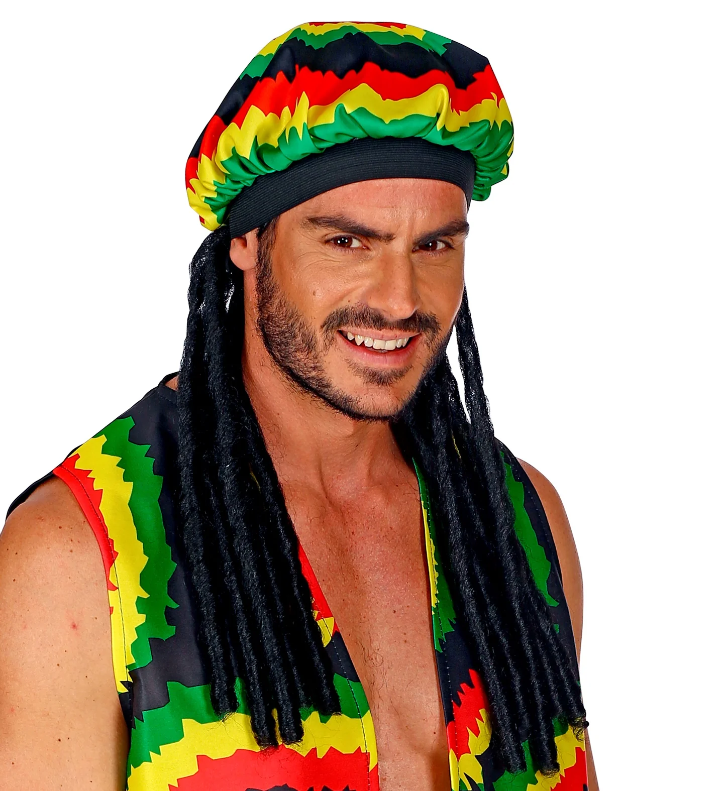 Rasta muts met dreadlocks - Image 3