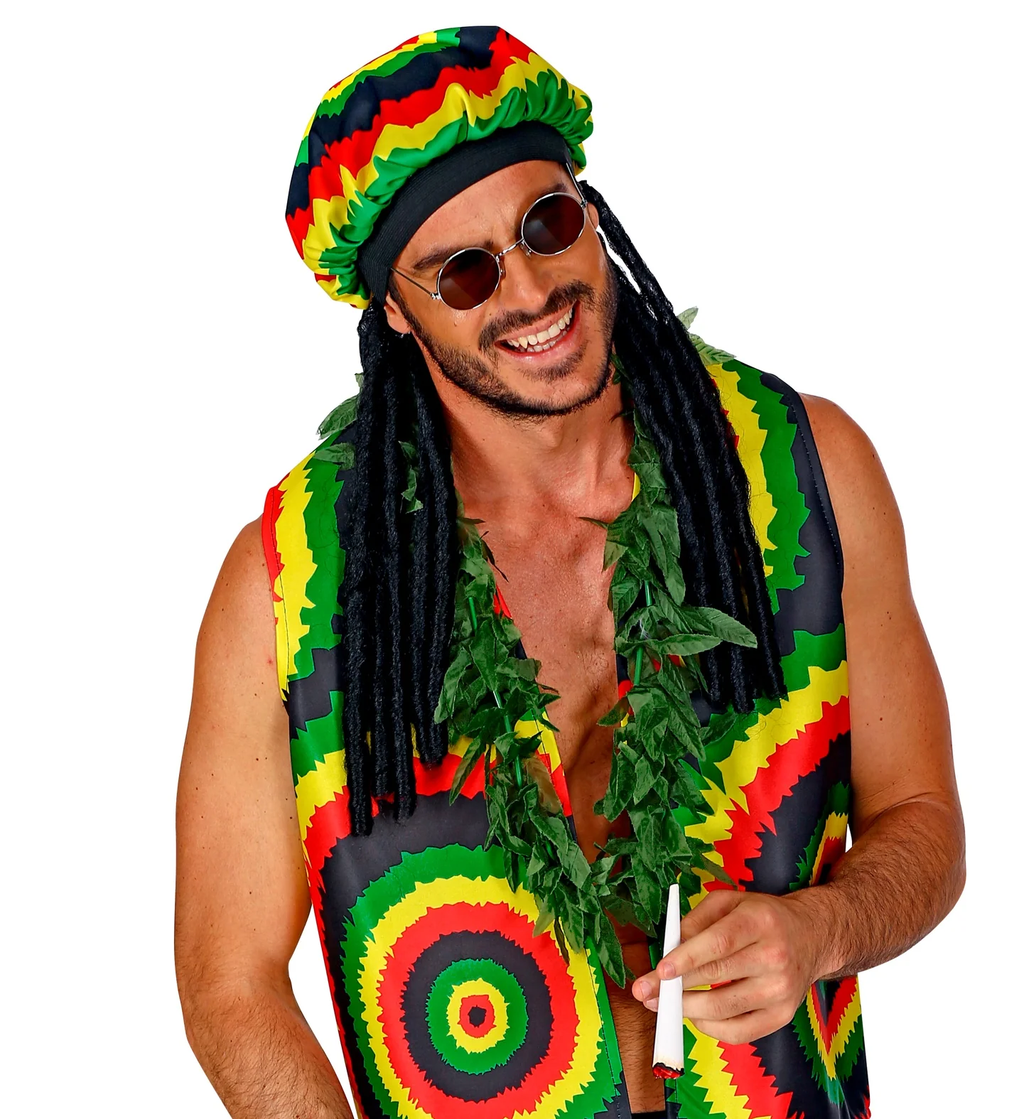 Rasta muts met dreadlocks - Image 4