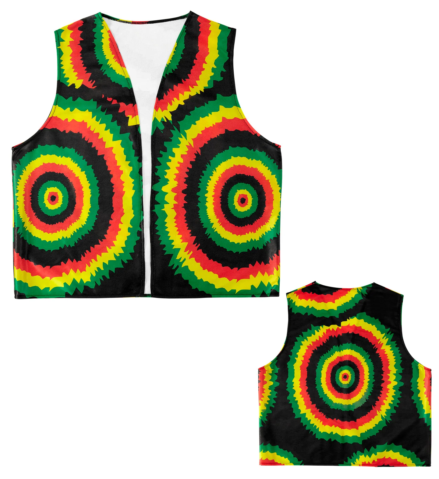 Rasta vest  voor Jamaica party - Image 5