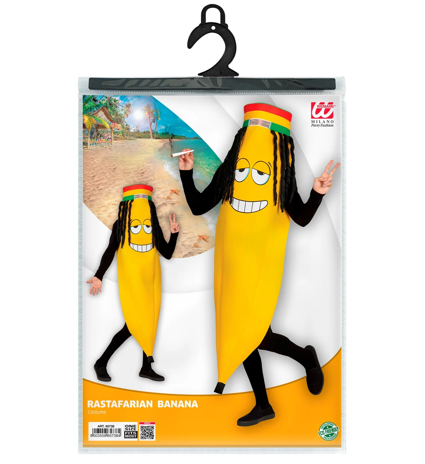 Rastafari bananen kostuum - Image 4