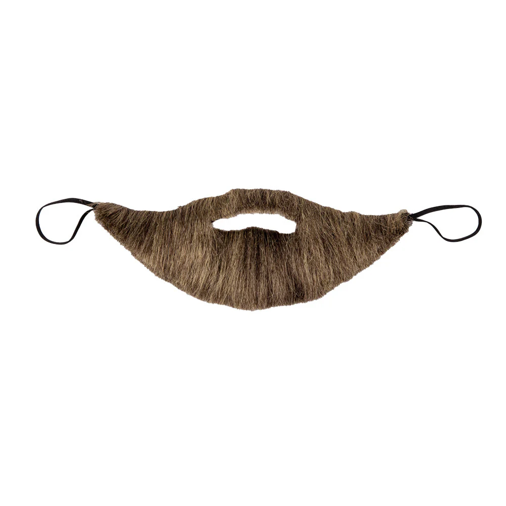 Realistische baard deluxe - Grijs - Image 3