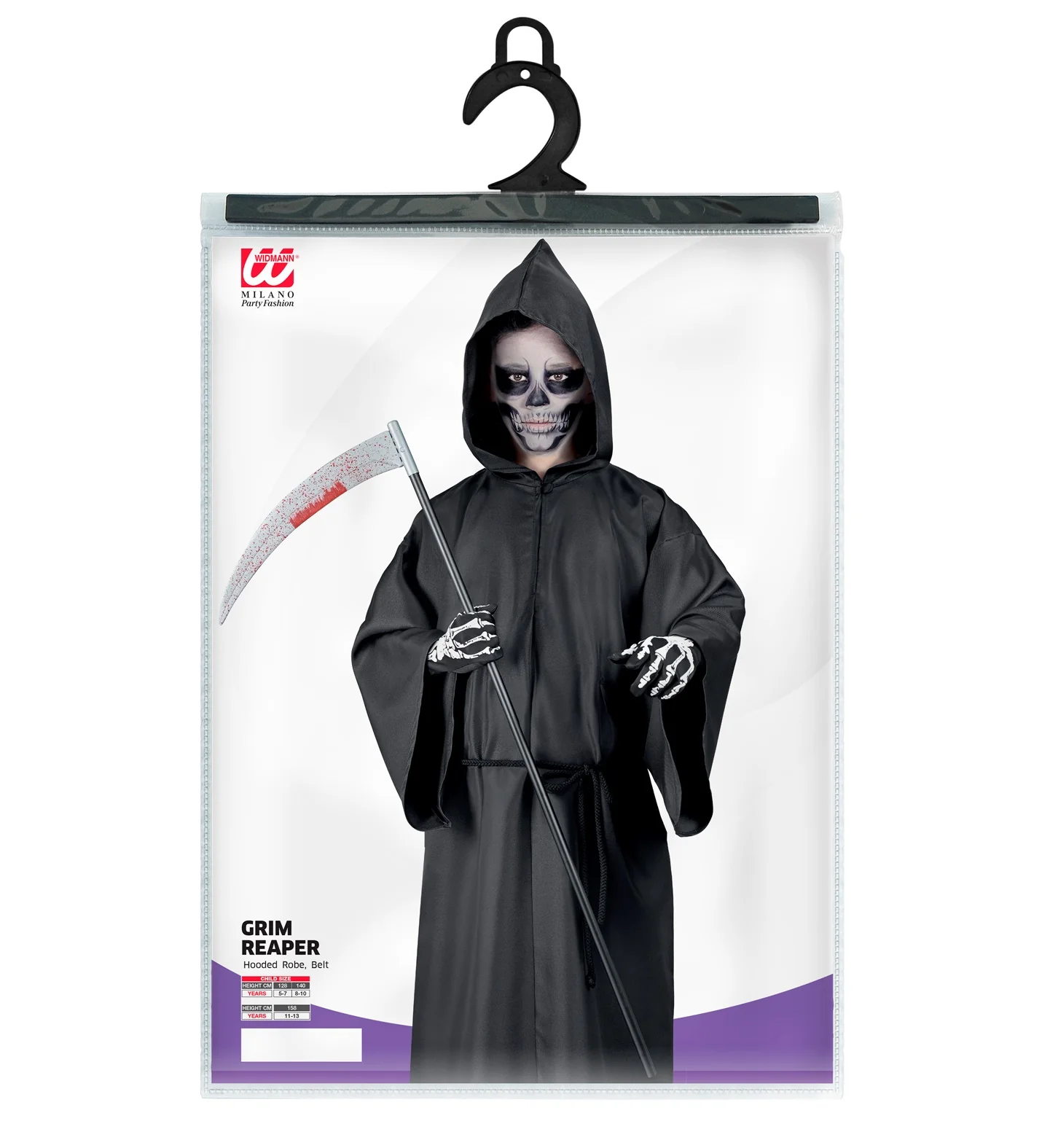 Grimreaper kostuum voor kinderen Donny - Image 4